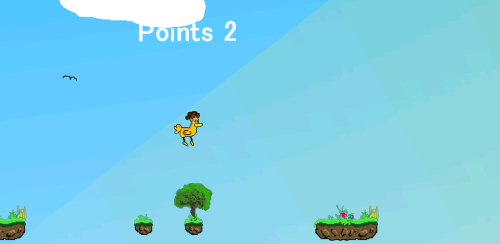 Ingame screenshot tijdens het spelen van Double Ducky.