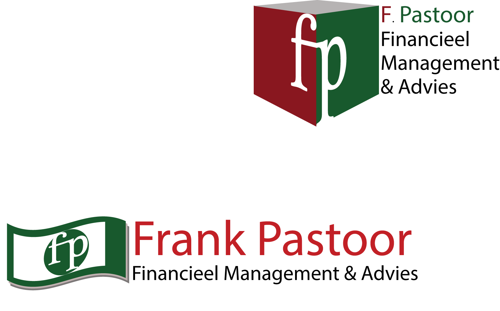 Two logos for the site of Frank Pastoor.
