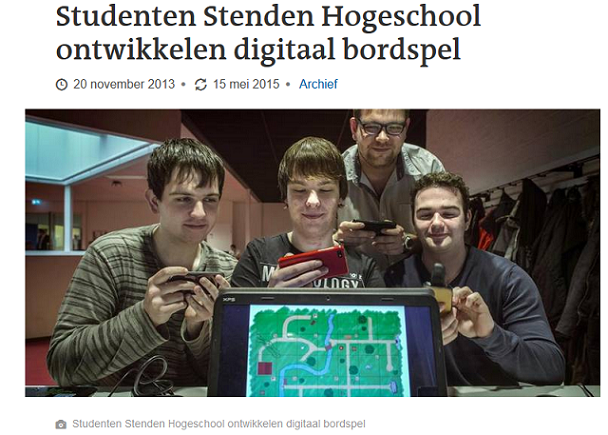 Survival Rookies in the newspaper of Dagblad van het Noorden.